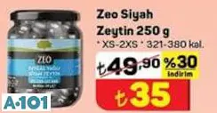 ZEO SİYAH ZEYTİN 250 G ZEO SİYAH ZEYTİN 250 G